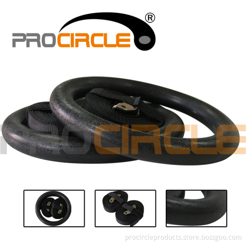 Olympic Exercise Fitness Crossfit Gymnastic Rings with Flexible Buckles (PC-GR1003)
